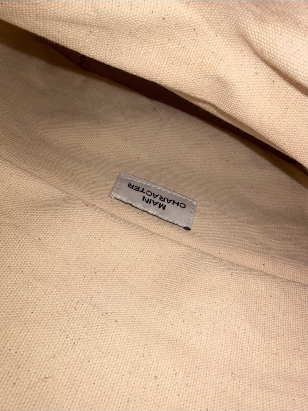 Aritzia Natural Woven Tote with Tortoiseshell Handles - Picture 6 of 6